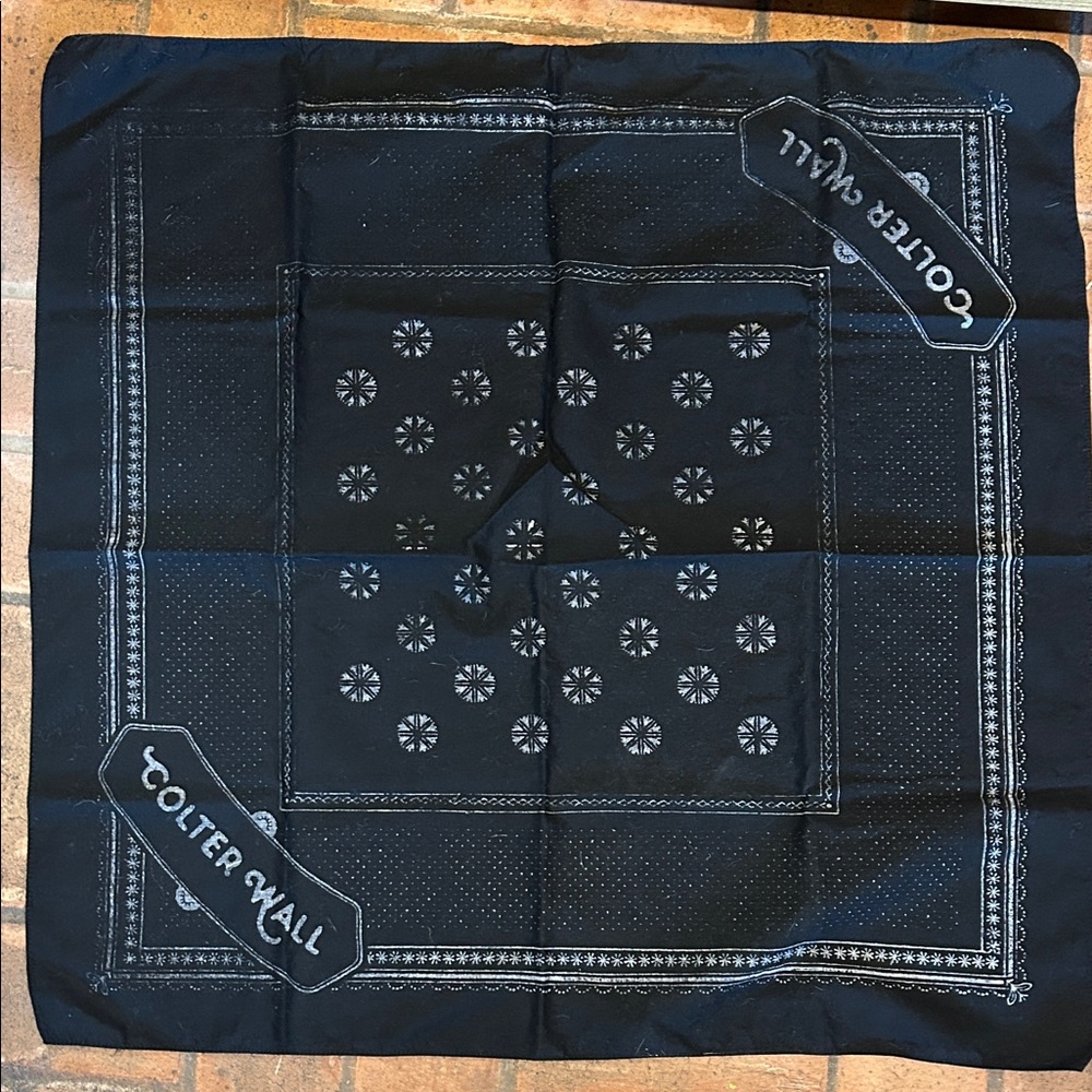 Black Colter Wall Bandana